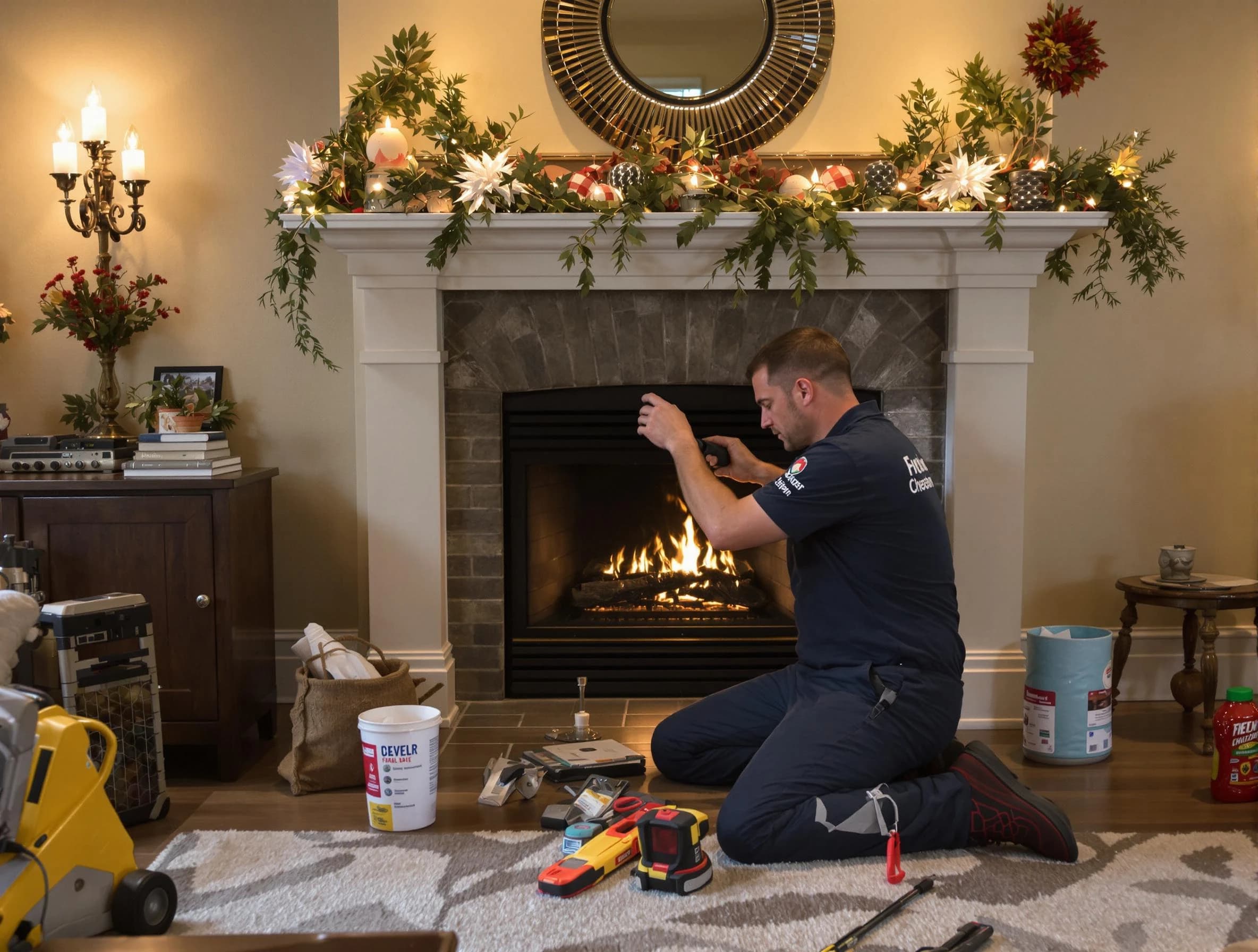 Chelsea Chimney Sweep offering fireplace maintenance services in Chelsea, AL